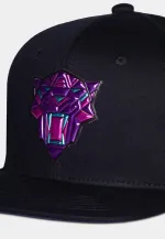 MARVEL COMICS BLACK PANTHER WAKANDA FOREVER LOGO SNAPBACK BASEBALL CAP HAT