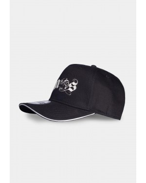 THE WITCHER CHAOS MAGIC PRINT BLACK ADJUSTABLE BASEBALL CAP HAT