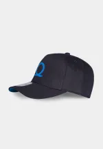 GOD OF WAR RAGNAROK LOGO GREEK SYMBOL PRINT BLACK STRAPBACK BASEBALL CAP HAT