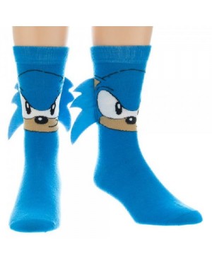 SONIC THE HEDGEHOG with QUILLS 1 PAIR CREW SOCKS