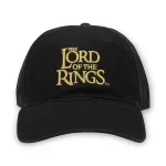 LORD OF THE RINGS LOGO GOLD EMBROIDERED STRAPBACK BASEBALL CAP