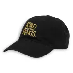 LORD OF THE RINGS LOGO GOLD EMBROIDERED STRAPBACK BASEBALL CAP