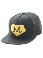 OFFICIAL DRAGON BALL Z - MAJIN SYMBOL BLACK SNAPBACK CAP WITH PRINTED VISOR