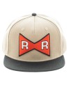 OFFICIAL DRAGON BALL Z - RED RIBBON ARMY SYMBOL BROWN SNAPBACK CAP