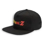 OFFICIAL DRAGON BALL Z LOGO BLACK SNAPBACK CAP