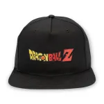 OFFICIAL DRAGON BALL Z LOGO BLACK SNAPBACK CAP