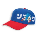 SONIC THE HEDGEHOG RUNNING EMBROIDERY SNAPBACK BASEBALL CAP