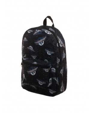 RICK AND MORTY SPACESHIP ALL OVER PRINT BACKPACK