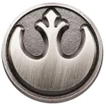 STAR WARS REBEL ALLIANCE SYMBOL PEWTER PIN BADGE