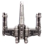 STAR WARS X-WING PEWTER PIN BADGE