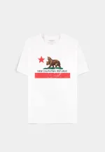 FALLOUT NEW CALIFORNIA REPUBLIC LOGO WHITE T-SHIRT