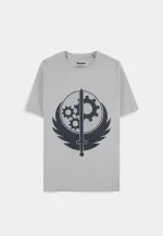 FALLOUT BROTHERHOOD OF STEEL LOGO GREY T-SHIRT