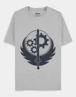 FALLOUT BROTHERHOOD OF STEEL LOGO GREY T-SHIRT