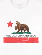 FALLOUT NEW CALIFORNIA REPUBLIC LOGO WHITE T-SHIRT