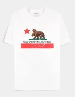 FALLOUT NEW CALIFORNIA REPUBLIC LOGO WHITE T-SHIRT