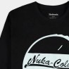 FALLOUT NUKA COLA BOTTLE CAP LOGO BLACK T-SHIRT