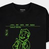 FALLOUT VAULT BOY CHARISMA +10 PRINT BLACK T-SHIRT