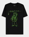 FALLOUT VAULT BOY CHARISMA +10 PRINT BLACK T-SHIRT