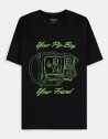 FALLOUT YOUR PIP-BOY YOUR FRIEND PRINT BLACK T-SHIRT