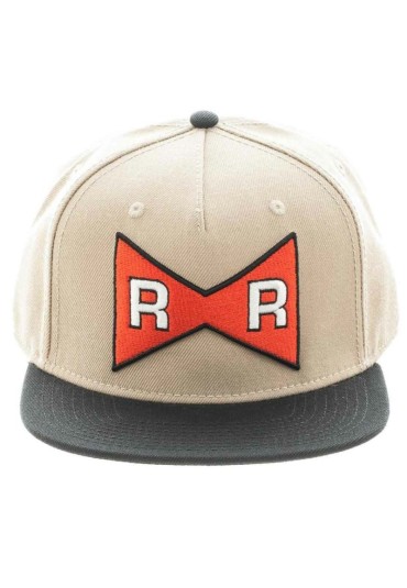 OFFICIAL DRAGON BALL Z - RED RIBBON ARMY SYMBOL BROWN SNAPBACK CAP