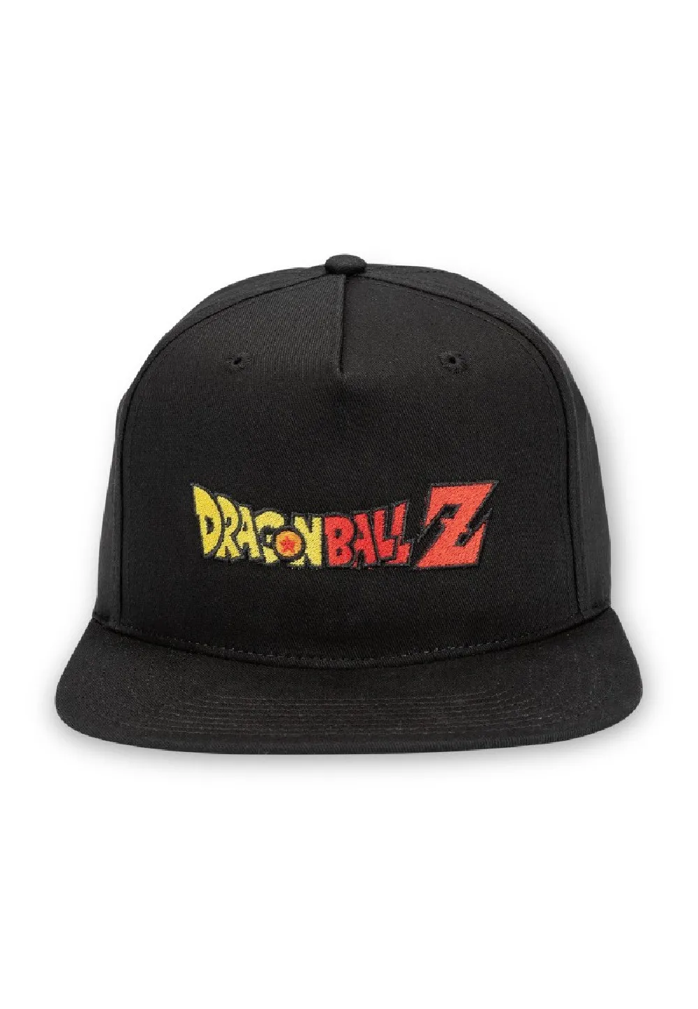 OFFICIAL DRAGON BALL Z LOGO BLACK SNAPBACK CAP