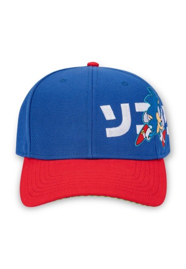 SONIC THE HEDGEHOG RUNNING EMBROIDERY SNAPBACK BASEBALL CAP