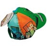 MINECRAFT CREEPER, ALEX, STEVE ALL OVER PRINT BASEBALL CAP [KIDS]