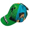 MINECRAFT CREEPER, ALEX, STEVE ALL OVER PRINT BASEBALL CAP [KIDS]