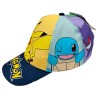 POKEMON PIKACHU, SQUIRTLE, CHARMANDER, BULBASAUR AND GENGAR ALL OVER PRINT BASEBALL CAP [KIDS]