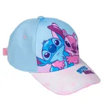 LILO AND STITCH STITCH AND ANGEL FRONT PRINT BASEBALL CAP [KIDS]