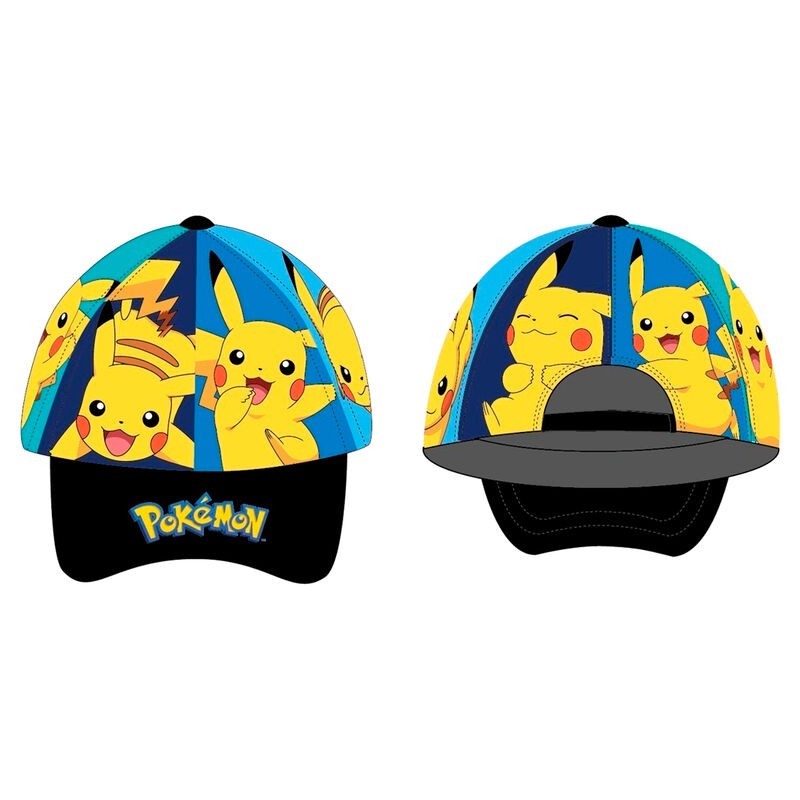 POKEMON PIKACHU ALL OVER PRINT BASEBALL CAP [KIDS]