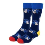 SONIC THE HEDGEHOG FACE PAIR OF NOVELTY SOCKS