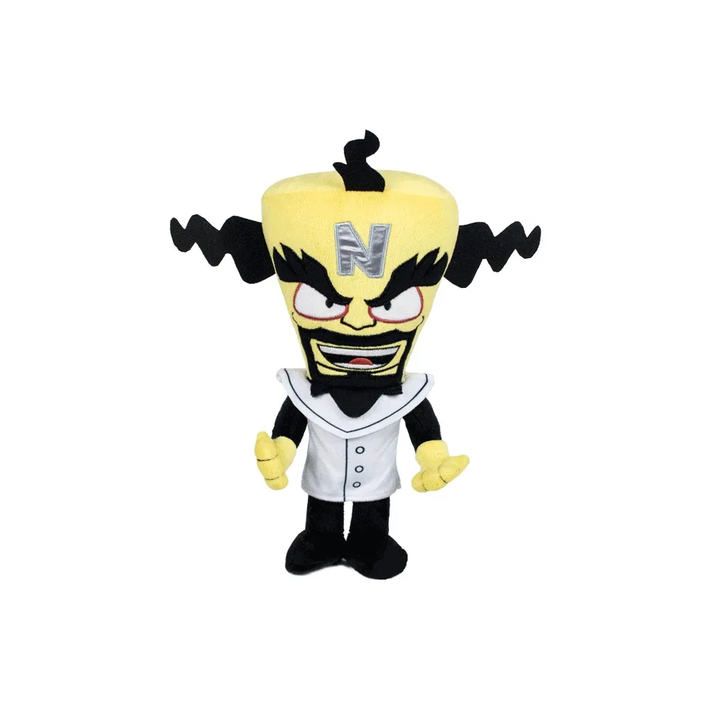 CRASH BANDICOOT DR NEO CORTEX CUDDLY SOFT TOY 32cm