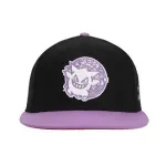 POKEMON GENGAR EMBROIDERY SNAPBACK BASEBALL CAP