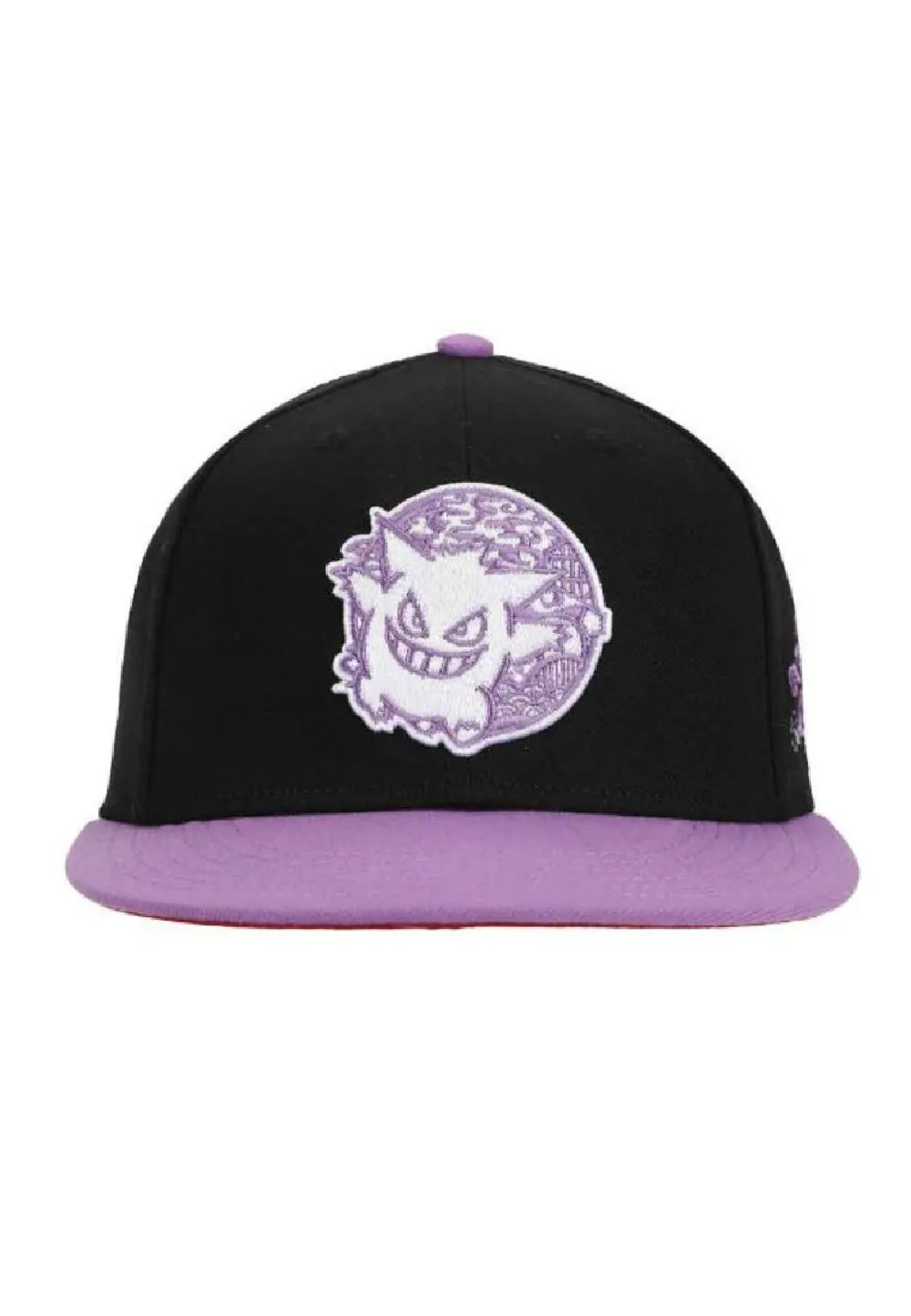 POKEMON GENGAR EMBROIDERY SNAPBACK BASEBALL CAP