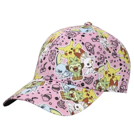 POKEMON SWEET TIME PIKACHU, GROOKEY, SOBBLE, SCORBUNNY STRAPBACK BASEBALL CAP