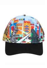 GODZILLA ALL OVER PRINT SNAPBACK BASEBALL CAP