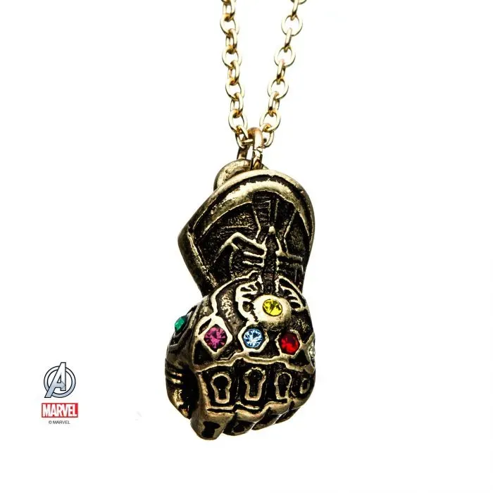 MARVEL COMICS INFINITY WARS INFINITY GAUNTLET PENDANT NECKLACE