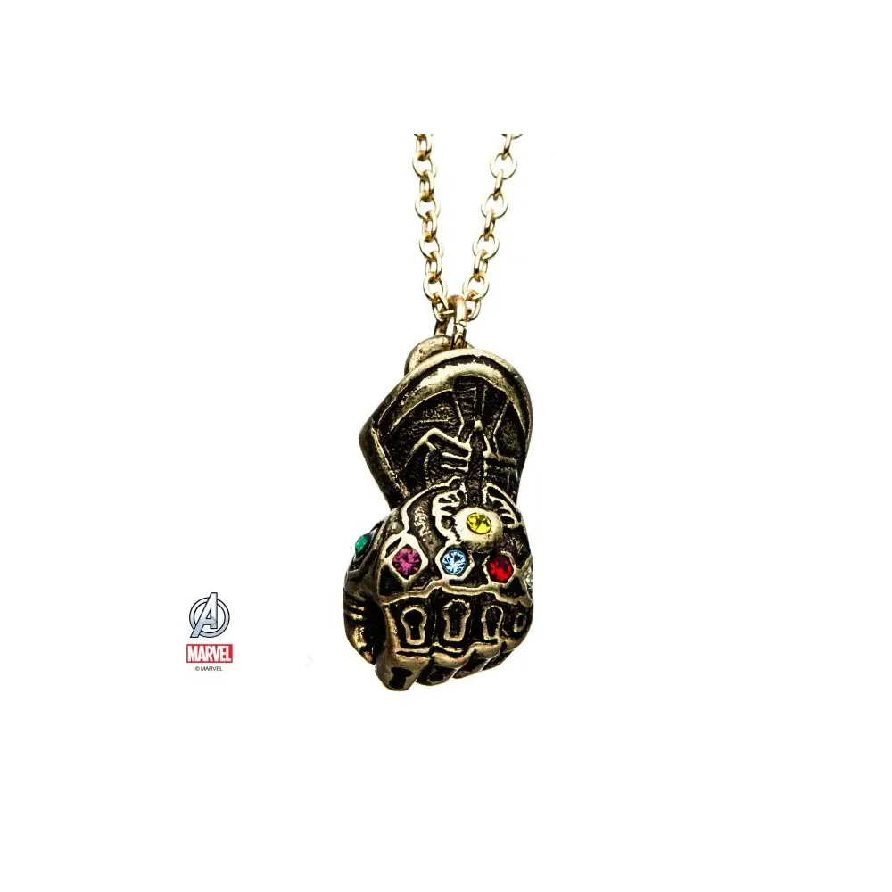 MARVEL COMICS INFINITY WARS INFINITY GAUNTLET PENDANT NECKLACE