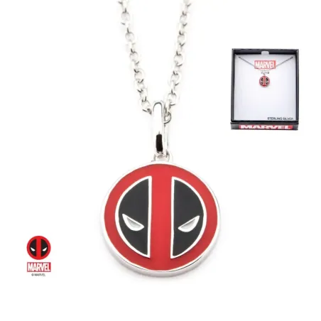 MARVEL COMICS DEADPOOL SYMBOL PENDANT NECKLACE