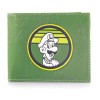 NINTENDO SUPER MARIO BROS LUIGI PATCH GREEN BI-FOLD WALLET