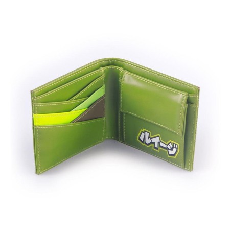 NINTENDO SUPER MARIO BROS LUIGI PATCH GREEN BI-FOLD WALLET