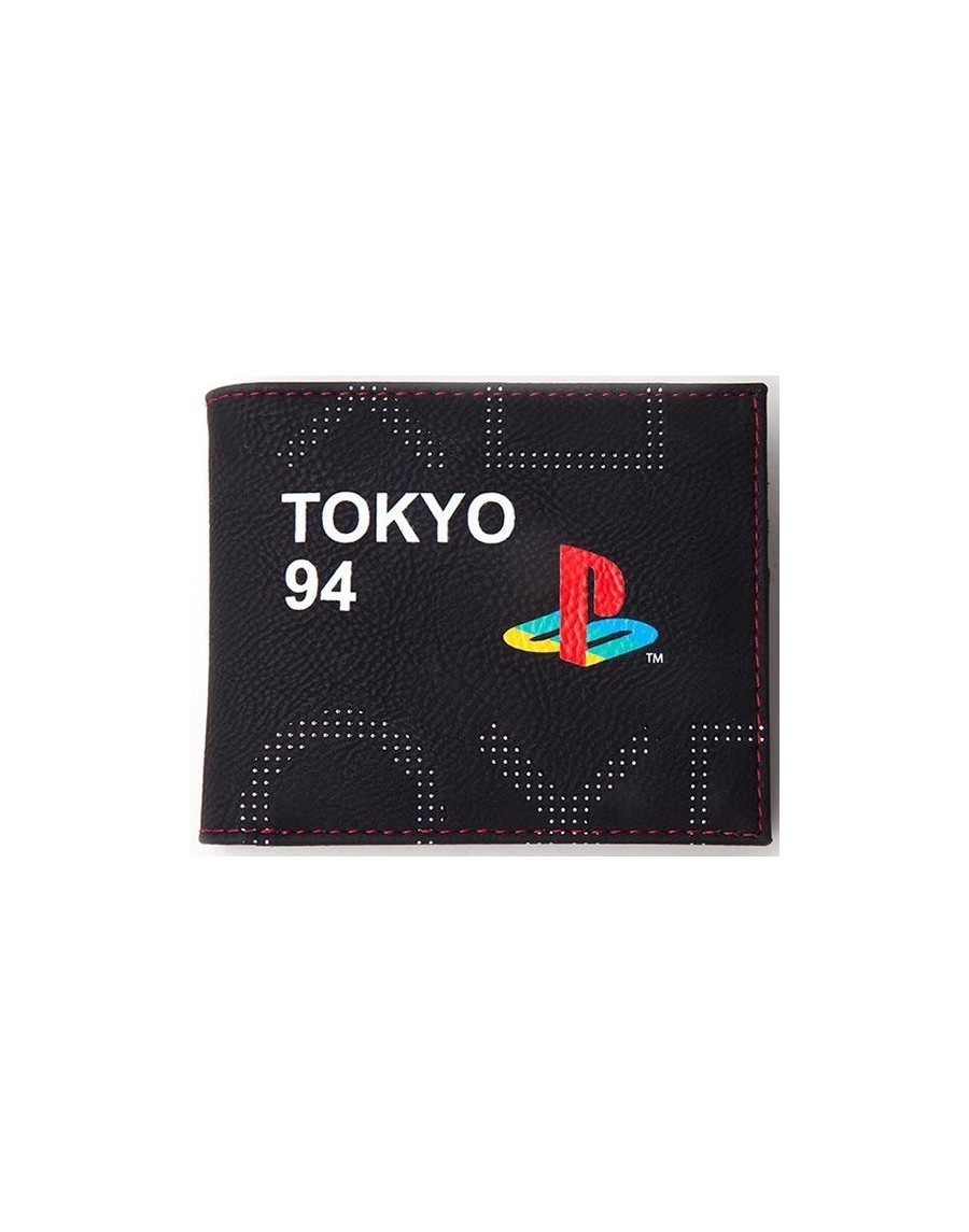 PLAYSTATION TOKYO 94 JAPAN BLACK BI-FOLD WALLET