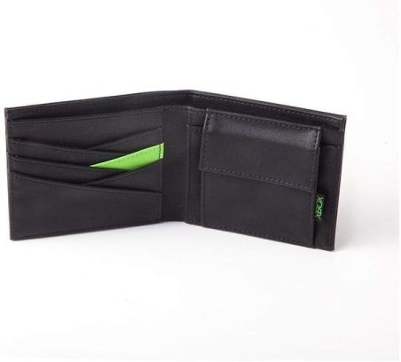 XBOX ICONIC SYMBOL PRINT BLACK BI-FOLD WALLET