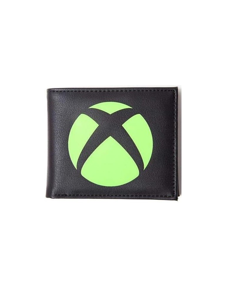 XBOX ICONIC SYMBOL PRINT BLACK BI-FOLD WALLET