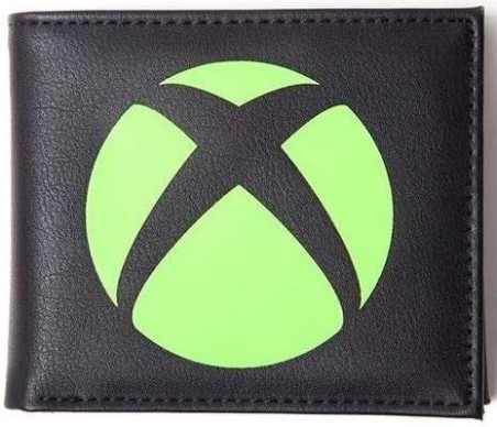 XBOX ICONIC SYMBOL PRINT BLACK BI-FOLD WALLET