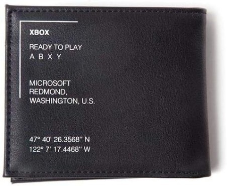 XBOX ICONIC SYMBOL PRINT BLACK BI-FOLD WALLET