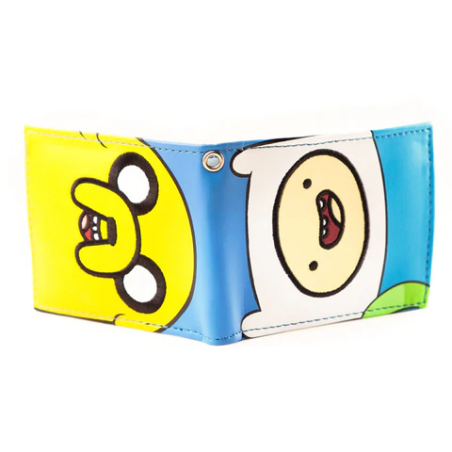 ADVENUTRE TIME JAKE AND FINN BI-FOLD WALLET