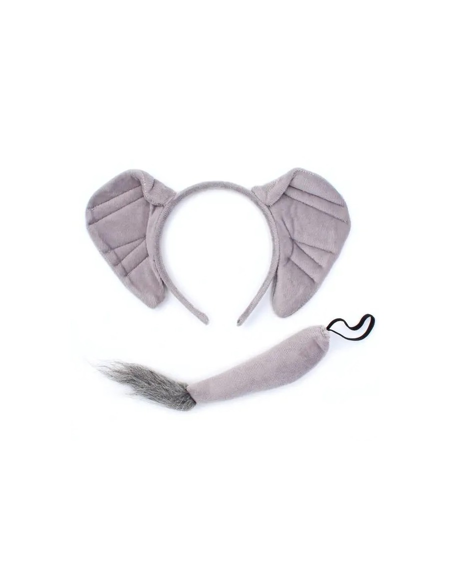 ELEPHANT EARS HAIR BAND WITH TAIL