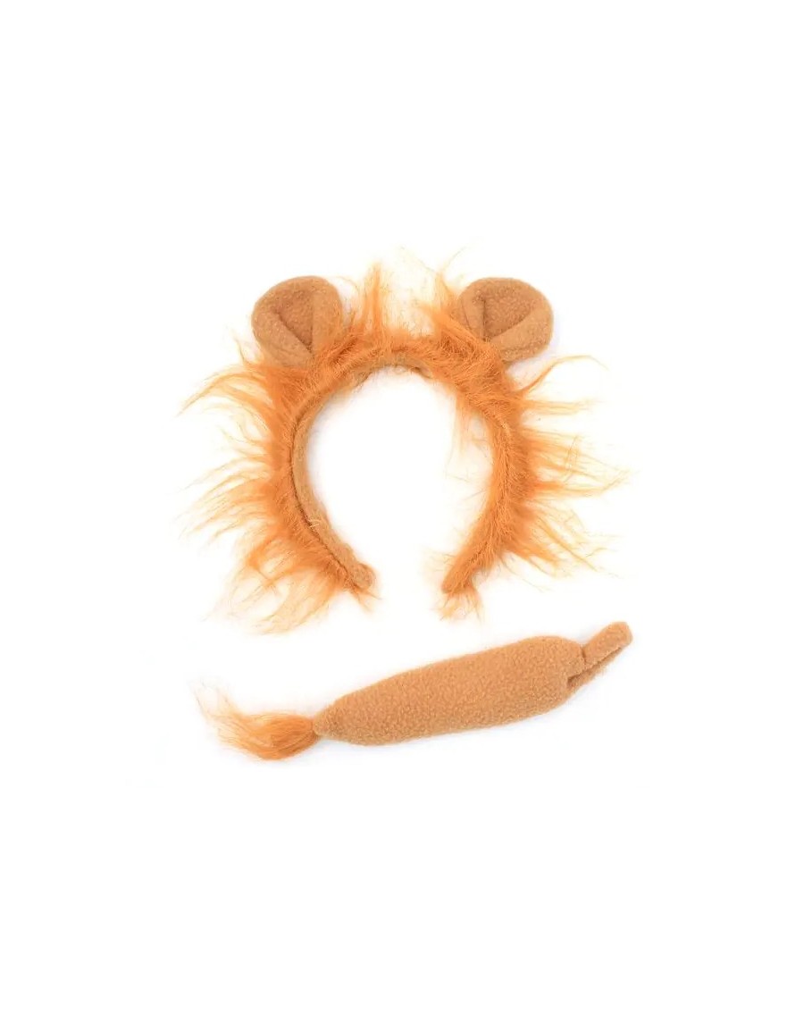 LION EARS HAIR BAND WITH TAIL